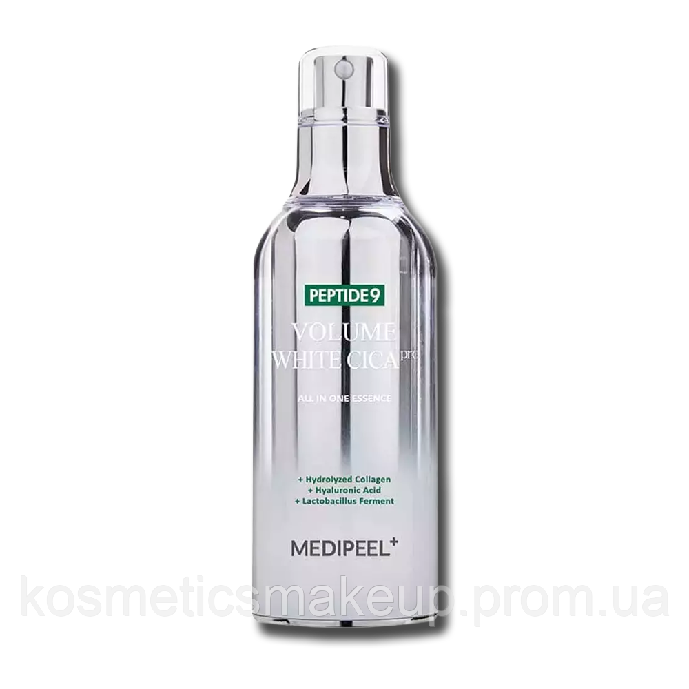 Есенція з пептидами для освітлення шкіри Medipeel Peptide 9 Volume White Cica Essence Pro 100 ml