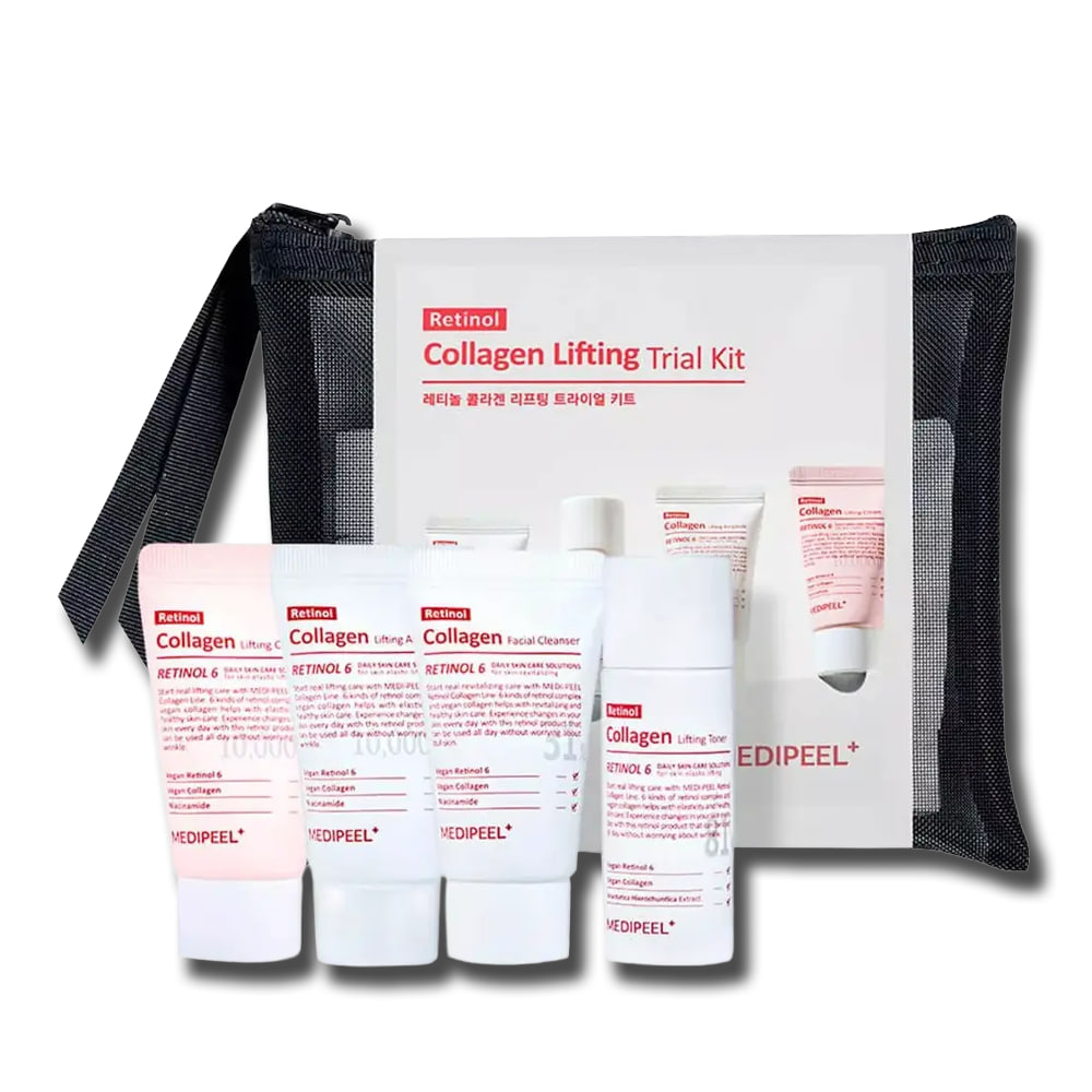 Набір засобів з подвійним ліфтингом Medipeel Retinol Collagen Lifting Trial Kit