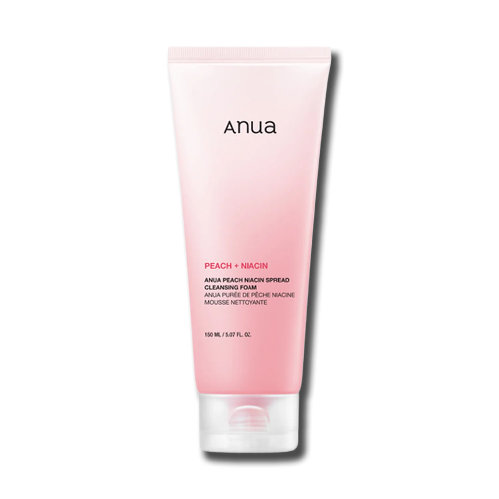 Очищувальна пінка з персиком та ніацинамідом ANUA Peach Niacin Spread Cleansing Foam 150 ml