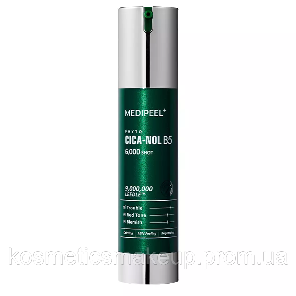 Пілінг-сироватка для обличчя зі спікулами та центелою MEDIPEEL Phyto Cica Nol B5 6000 Shot Serum
