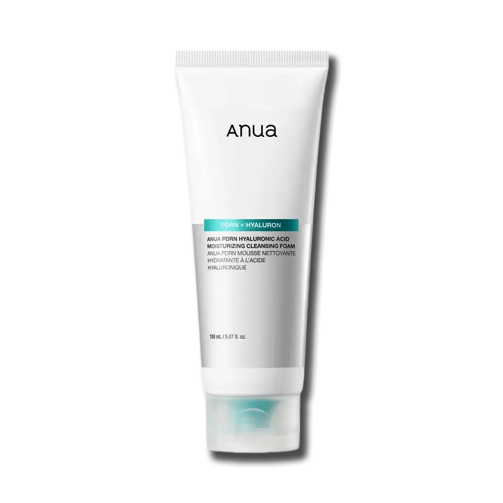 Пінка з PDRN та гіалуроновою кислотою ANUA PDRN Hyaluronic Acid Moisturizing Cleansing Foam 150ml