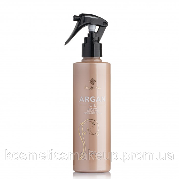 Спрей для волосся Argan Oil Hair Spray Bogenia BG411 №004