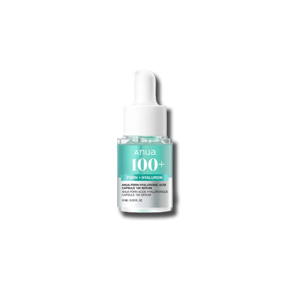 Сироватка для сяяння шкіри з полінуклеотидами ANUA PDRN Hyaluronic Acid Capsule 100 Serum 10 ml
