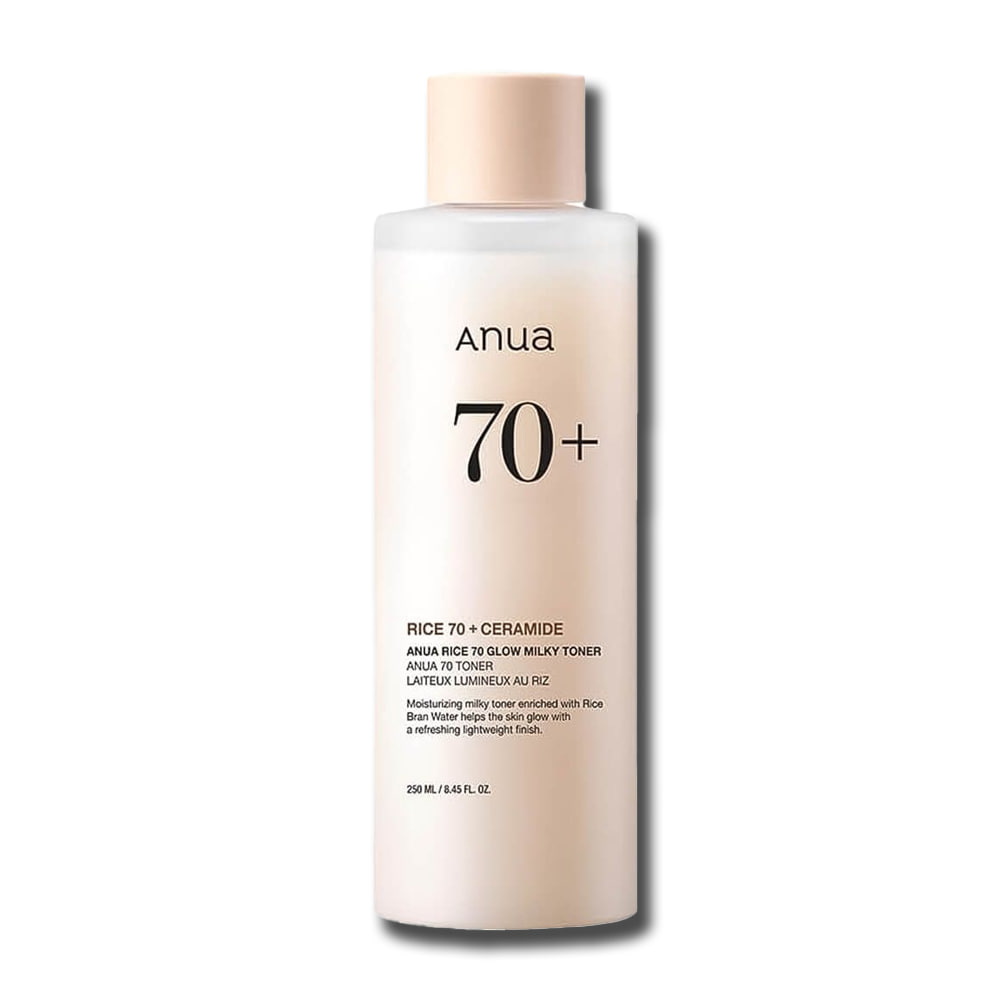 Живильний тонер з рисовим екстрактом і керамідами ANUA Rice 70 Glow Milky Toner 40 ml