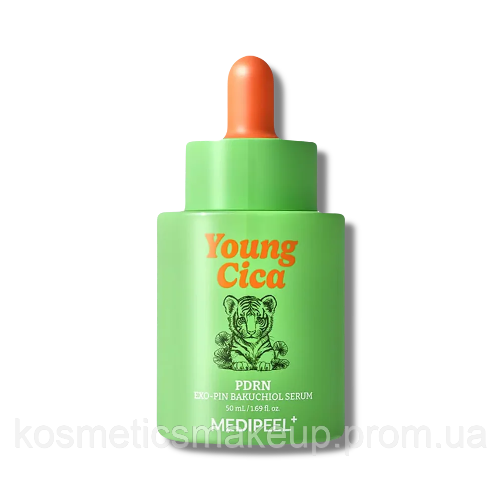 Зміцнювальна сироватка з PDRN та бакучіолом Medipeel Young Cica PDRN Exo-Pin Bakuchiol Serum 50ml