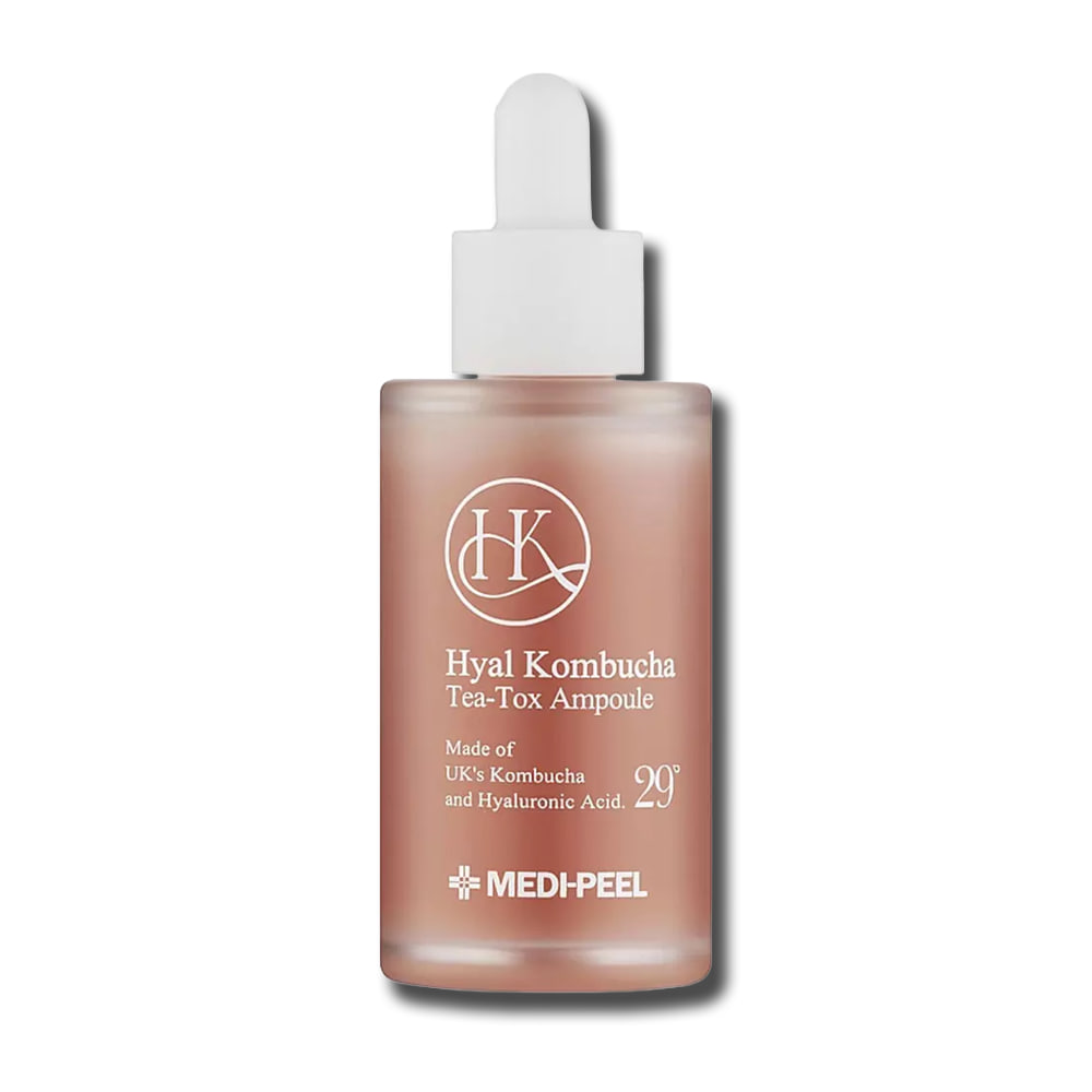Зволожуюча сироватка з комбучею та гіалуроновою кислотою MEDI PEEL HYAL KOMBUCHA TEA-TOX AMPOULE