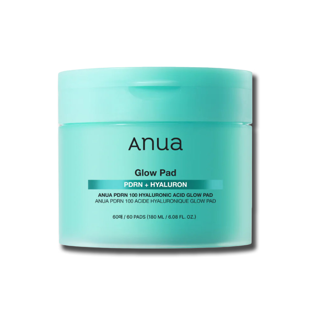 Зволожуючі педи з гіалуроновою кислотою та PDRN, ANUA PDRN 100 Hyaluronic Acid Glow Pad 180 ml