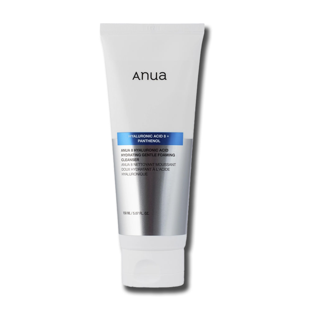 Зволожувальна пінка для вмивання обличчя Anua 8 Hyaluronic Acid Hydrating Gentle Foaming Cleanser